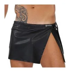 TOF-Paris – Gladiator Rok -Bondage winkel JU002NS gladiator skirt black