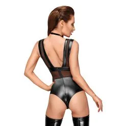 Noir Handmade – Powerwetlook Body F183 -Bondage winkel NH010229 F183 1