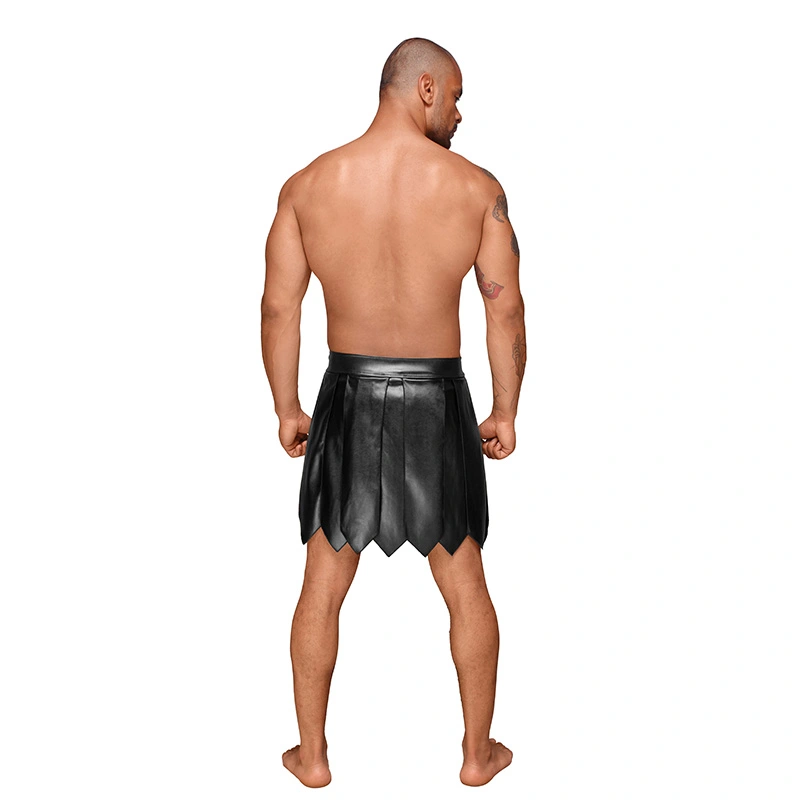 Noir Handmade – Eco Leather Gladiator Rok H053 4 Noir Handmade – Eco Leather Gladiator Rok H053 - Afbeelding 4