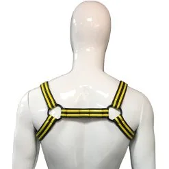 Neoprene Bulldog Harness -Bondage winkel NPBH Y B