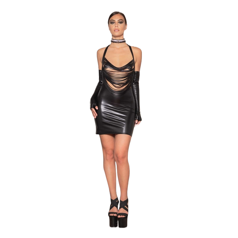 Patrice Catanzaro – Calicia Wetlook Jurk 1 Patrice Catanzaro – Calicia Wetlook Jurk