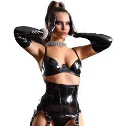 Patrice Catanzaro – Nell Vinyl Jarretellegordel 8 Patrice Catanzaro – Nell Vinyl Jarretellegordel -Bondage winkel PCB03323T17 1