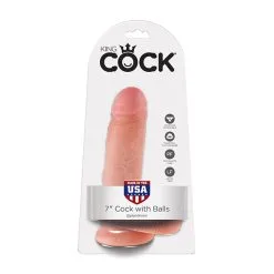 7 Inch Dildo Met Ballen 4 7 Inch Dildo Met Ballen -Bondage winkel PD5506 21 2