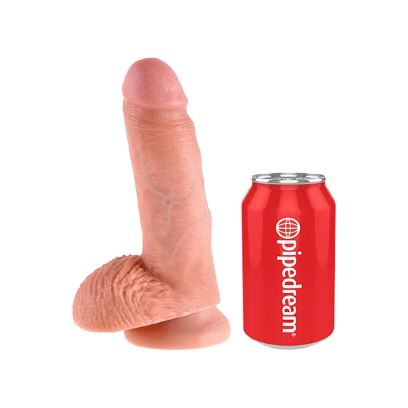 7 Inch Dildo Met Ballen 3 7 Inch Dildo Met Ballen - Afbeelding 3