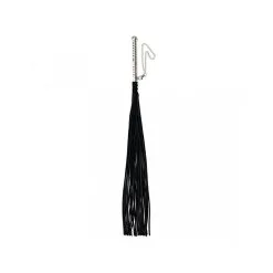 Suède Zweep Met Aluminium Handvat