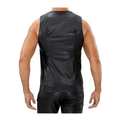 TOF-Paris – Zipped Tank Top -Bondage winkel TS0036N 4 zipped tank tops fetish