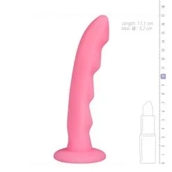 Strap U – Ripples Strap-On Dildo -Bondage winkel ae109 pink 4