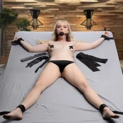 Bed Restraint Bondage Kit -Bondage winkel ag739 female model 003 1