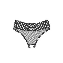 Obsessive – Strapelie Kruisloos Slipje -Bondage winkel ob strapelie crotchless panties black 5