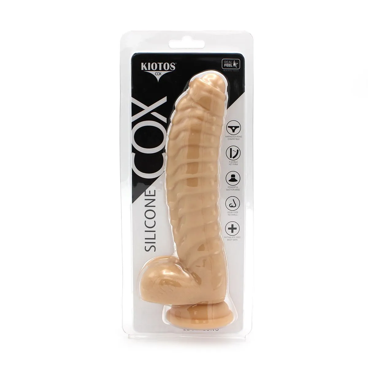 Kiotos COX Flesh 044 Silicone Dildo 2 Kiotos COX Flesh 044 Silicone Dildo - Afbeelding 2