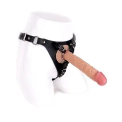 Strap-On Met Dildo
