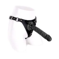 Strap-On Met Dildo