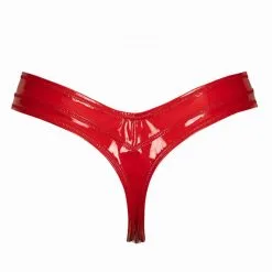 Patrice Catanzaro – Jade Rode Lak String -Bondage winkel photo 6